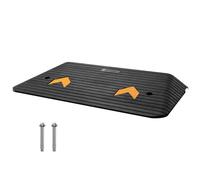 VEVOR Rubber Threshold Ramp Door Ramp 3" Rise 33069 lbs Load Rubber Curb Ramp