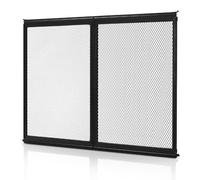 VEVOR RV Screen Door Protector, 673.1 x 508 mm Door Grille, Easy to Install and Disassemble, Reinforced Breathable Protective Mesh, Aluminum Alloy Camper RV Entry Protector for Pet Protection, Black