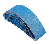 VEVOR Sanding Belts, 4 x 36-inch Belt Sander Sanding Belts, 10PCS (2 of Each 40 60 80 120 240 Grits) Zirconia for Knife Sharpening, Metal Polishing, Stainless Steel, Nickel Alloy Finishing