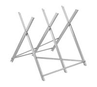 VEVOR Saw Horse, 330 lbs Capacity Folding Work Horse with Heavy Duty Legs, All-Metal Sawhorses with High-Quality Steel Frame, Aligned Serrated Structure, for Woodworking, Carpenters & Contractors