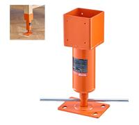 VEVOR Screw Post, 4" x 4", 13.2"-18.7" Height Range, 24700 lbs Max Load Capacity, Adjustable Jack for Home Leveling, Lifting Floor in Crawlspace Basement Shore Beam