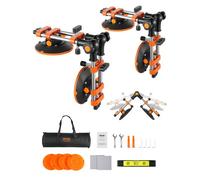 VEVOR Seamless Seam Setter, 2 Packs Granite Seam Setter with 6 in Vacuum Suction Cups, Seam Joiner for Seam Joining & Leveling, 90°-120° Adjustable, Countertop Installation Tool for Tile Marble Slab