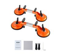 VEVOR Seamless Seam Setter, 2 Packs Granite Seam Setter with 5 in Vacuum Suction Cups, Seam Joiner for Seam Joining & Leveling, 180° Adjustable, Countertop Installation Tool for Tile Stone Marble Slab