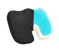 VEVOR Seat Cushion, Cooling Gel + Memory Foam Seat Cushion, Pressure-Relief Wheelchair Seat Pad with U-Shaped Cutout & Removable Cover, Lightweight and Portable for Travel, Car, Office, Airplane