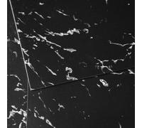 VEVOR 12” x 12” Self Adhesive Vinyl Floor Tiles 50 PCS 1.5mm Thick Black Marble