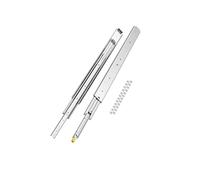 VEVOR Set of Two Drawer Rails, Sizes Ranging from 16 to 60 inches, 500 lbs Weight Tolerance, Locking Mechanism Included, Ball Bearing Side Mount Drawer Slide Rail, Single-Lock