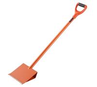 VEVOR Shingle Shovel 1 Pack, D-Grip Handle Shingle Roof Ripper, High Hardness 45# Steel & Lightweight Easy Tearing Off Roofing & Nails Tool, ideal for Commercial and Residential Use,Orange