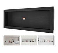 VEVOR Shower Niche Ready for Tile 40.64 x 127 cm, Single Shelf Organizer, Square Corners Wall-inserted Niche Recessed, Sealed Protection Modern Soap S