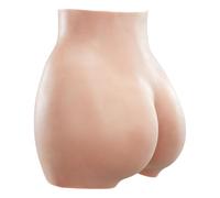 VEVOR Silicone Butts, 100% Silicone Hip Enhancer Shapewear Panty, Fake Buttock Enhancers Pants for Crossdresser, Transgender, Cosplay, Drag Queen (Bro