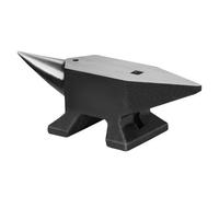 Vevor Single Horn Anvil, 22Lbs Cast Steel Anvil, High Hardness Rugged Round Horn Anvil Blacksmith, Large Countertop