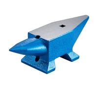 VEVOR Single Horn Anvil 22Lbs Steel Anvil Blacksmith for Sale Forge Steel Tools with Round and Square Hole and Equipment Anvil Rugged Blacksmith Jewelers Durable and Robust Metalsmith Tool