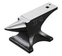 VEVOR Single Horn Anvil, 25lbs Cast Steel Anvil, High Hardness Rugged Round Horn Anvil for Blacksmiths, with Stable Base, Metal Working Tool for Metal Bending, Shaping, Twisting, Craft Projects