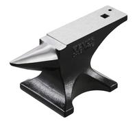 VEVOR Single Horn Anvil 25lbs Cast Steel Anvil High Hardness Rugged Round Horn Anvil for Blacksmiths with Stable Base Metal Working Tool for Metal