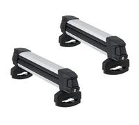 Vevor Ski Or Snowboard Roof Rack, Carry Up To 4 Pairs Of Skis Or 2 Snowboards, 2 Pcs Aluminum Universal Car Roof Rack