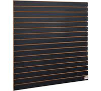 VEVOR Slatwall Panels Garage Storage Panel Organizer 2' H x 4' W Black Set of 2
