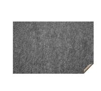VEVOR - Slip-Resistant Rug Pad - Protective Cushioning Carpet Pad - 5' x 8' - 1/4"Thick - Dual Surface - Polyester Felt + Latex - Gray - 3-4㎡ Area Carpet Padding Rug Cushion Safe for All Floors
