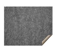 VEVOR 8' x 10' Protective Rubber, 0.24" Thick-Dual Surface Felt Anti Skid Mat, 7-8㎡ Area Carpet Padding Rug Cushion Safe for All Floors, Gray, 2440 x 3060 mm