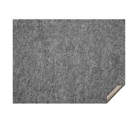 VEVOR 9' x 12' Protective Rubber, 0.24" Thick-Dual Surface Felt Anti Skid Mat, 10-11㎡ Area Carpet Padding Rug Cushion Safe for All Floors, Gray, Polyester + Latex Bottom, 2750 x 3660 mm