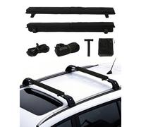VEVOR Soft Roof Rack Pads, 30" Universal Car Roof Rack Pad for Various Crossbars, 176LBS Loading Luggage Kayak Carrier with 2 Tie Down Straps, 2 Quick Loop Straps & Storage Bag for SUP Canoe Snowboard