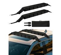 VEVOR Soft Roof Rack Pads 33in 176lbs Load Capacity for Kayak Canoe Surfboard Luggage