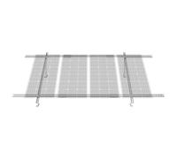 VEVOR Solar Panel Mounting Brackets, 30°-60° Adjustable Multi-Pieces Solar Panel Brackets for 1-4PCS Solar Panels, Carbon Steel Ground Mount Solar Panel Stand for Farms, RVs, Boats, Off-Grid System
