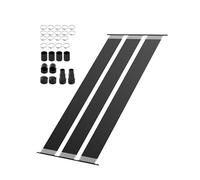 VEVOR Solar Pool Heater, 4 x 24 ft HDPE Pool Heating System - Durable & Weather-Proof, with Complete Accessories, Universal Solar Pool Panel-Raises Water Temperature, for Aboveground & Inground Pool