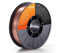 VEVOR Solid MIG Welding Wire, ER70S-6 0.8MM 5KG with Low Splatter and High Levels of Deoxidizers for All Position Gas Welding