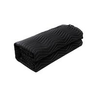 VEVOR Sound Dampening Blanket, 96" x 80", Extra Large Studio Grommeted Blanket with Grommets, Light Blocker for Door Acoustic Noise Blocking Blanket Studio Sound Absorption Sheet, Black