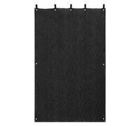 VEVOR Sound Dampening Blankets, Soundproof Curtains with 2032 x 1219 mm, Soundproof Blanket with Grommets, Studio Grommeted Blanket, for Window, Door, Light Blocker, Music Recording, Black