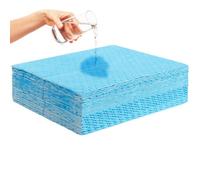 VEVOR Spill Absorbent Pads, Water Absorbing Mat Pad in Dispenser Box, 6 Gal Capacity, 15" L x19" W Polypropylene Absorbent Pad for Water, 30 pcs per Box