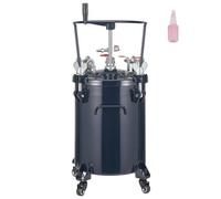 VEVOR Spray Paint Pressure Pot Tank, 30L/8gal Air Paint Pressure Pot with Manual Mixing Agitator, Leak Repair Sealant for Industry Home Decor Architec