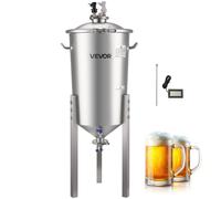 VEVOR Stainless Steel Conical Fermenter 8 Gal/30L Home Brewing Fermenation Tank