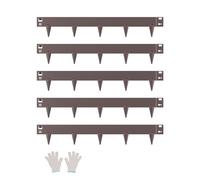 VEVOR Steel Landscape Edging, 5 Packs 39 x 3 in Rust-Resistant Metal Landscape Edging, Bendable Garden Edging Border, Heavy Duty Lawn Edging, Easy-to-