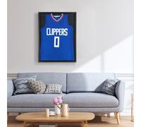 Vevor Stylish Jersey Display Frame Case With Uv Protection 24 X 32 In Black