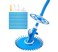 VEVOR Suction Pool Cleaner, Automatic Pool Vacuum Cleaner, Suction Side Automatic Pool Cleaner, Suction Vacuum Pool Sweeper with 12 Hoses, for In-ground Pool and Above-ground Pool Up to 20 x 35 ft