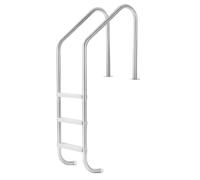 VEVOR Swimming Pool Ladder, 3-Step Double Handrails Stairs with Non-slip Heavy Duty Steps, Stainless Steel Load Capacity 265 lbs, for 48-54 In Inground Pools of Any Decking Surface Indoor & Outdoor