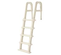 VEVOR Swimming Pool Ladder, 75°Inclined 5-Step Double Handrails Stair, Non-slip Heavy Duty Steps, Load Capacity 300 lb, for 48-54 In Inground & Above-