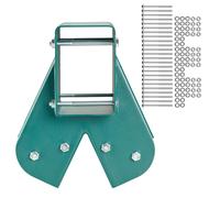 VEVOR Swing Set Brackets A-Frame Heavy Duty Carbon Steel Swing Hangers with Mounting Hardware 3-Piece DIY Hanger Sets Bracket with Bolts Included