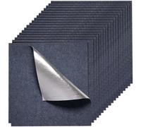 VEVOR SXP-TWDT-002 15 Pack Self Adhesive Area of 5.5 m², Carpet Flooring, Easy DIY Replacement for Living Room and Office, Grey, 609,6 x 609,6 x 5 mm