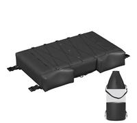 VEVOR T-Top Storage Bag, for 6 Type II Life Jackets, with a Boat Trash Bag, 600D Oxford Fabric Life Vests Storage Bag for Most T-Top Boats, Bimini Top