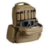 VEVOR Tactical Range Backpack for 6 Pistols, Gun Backpack with 6 Independent Pistol Bags & 10 Magazines, Pistol Backpack for Outdoor Hunting Shooting,