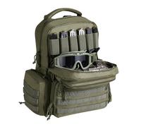 VEVOR Tactical Range Backpack for 6 Pistols, Gun Backpack with 6 Independent Pistol Bags & 10 Magazines, Pistol Backpack for Outdoor Hunting Shooting,
