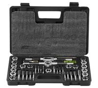 Vevor Tap And Die Set, 40-Piece Include Metric Size M3 To M12, Bearing Steel Taps And Dies, Essential Threading Tool
