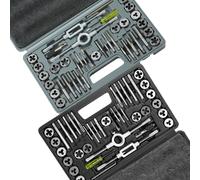 VEVOR Tap and Die Set 80Pcs Metric and SAE Standard Bearing Steel Threading Tool