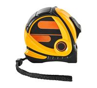 VEVOR Tape Measure 7620 mm Length, Measuring Tape with Retractable, One-Touch Lock, Imperial and Metric ft/m Dual-Scale & ABS Case & Easy Read Steel Measurement Tool, for Outdoor,Decoration