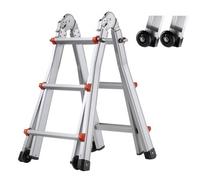 VEVOR Telescoping Ladder A Frame 10 FT Extension Multi-Function for Homework