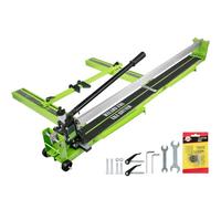 VEVOR Tile Cutter 47-Inch Manual Tile Cutter 1.4-Inch Tile Cutting Machine Ceramic Porcelain Tile Cutter with Laser Guide All-Steel Frame and Bonus Sp