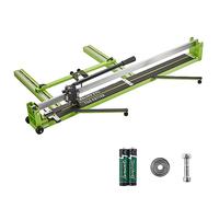 VEVOR Tile Cutter 47-Inch Manual Tile Cutter 1.4-Inch Tile Cutting Machine Ceramic Porcelain Tile Cutter with Laser Guide All-Steel Frame and Bonus Spare Cutter Wheels Tile Cutter Hand Tool