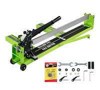 VEVOR Tile Cutter Manual Tile Cutter Tile Cutting Machine Ceramic Porcelain Tile Cutter w/Laser Guide All-Steel Frame and Bonus Spare Cutter Wheels Tile Cutter Hand Tool (E300-0.8M)