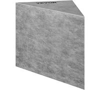 VEVOR Tile Shower Seat, 22.4" x 16" x 20" Ready To Tile Shower Seat, Factory Waterproof & 100% Leak Proof Tileable Shower Corner Seat, 440 lbs Load-bearing Triangular Board Shower Bench